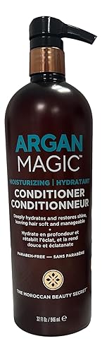 Miniatura 6 de Acondicionador hidratante Argan Magic  desenreda hidrata y repara tipos de cabello seco y dañado químicamente  Nutrient-Rich  Hecho en los Estados