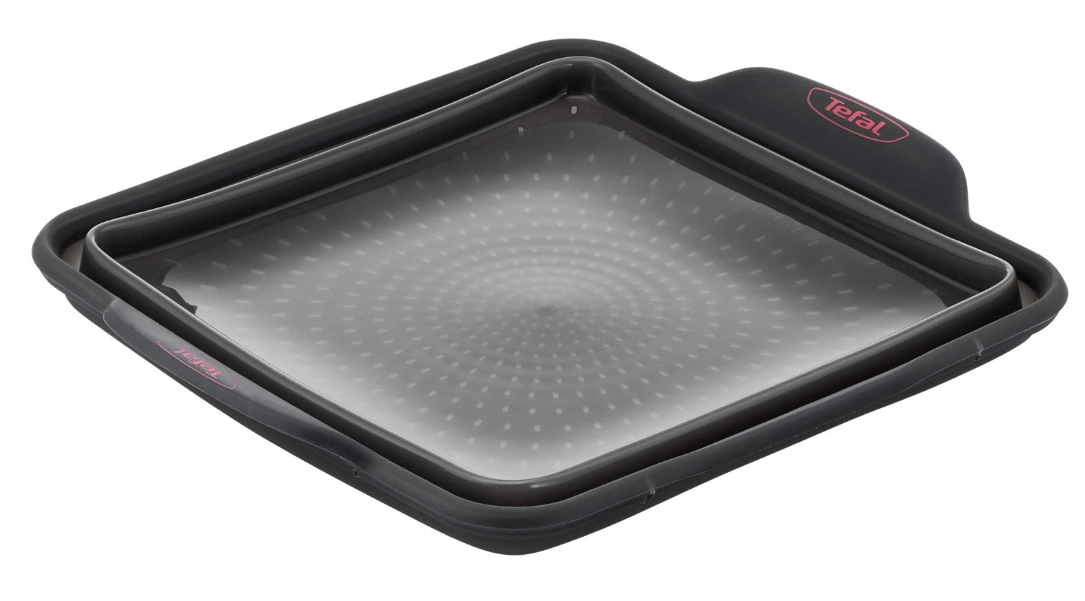 Tefal Crispybake Blacha Do Pieczenia, Czarny, 23 x 23 cm
