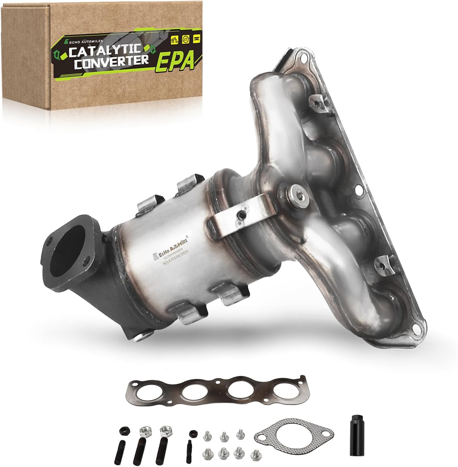 Catalytic Converter Compatible with Hyundai Elantra 2011-2016, Elantra Coupe 2013, Elantra GT 2013, Forte 2013-2016 1.8L 2.0L Catalytic Convertor EPA Compliant 641618 16867