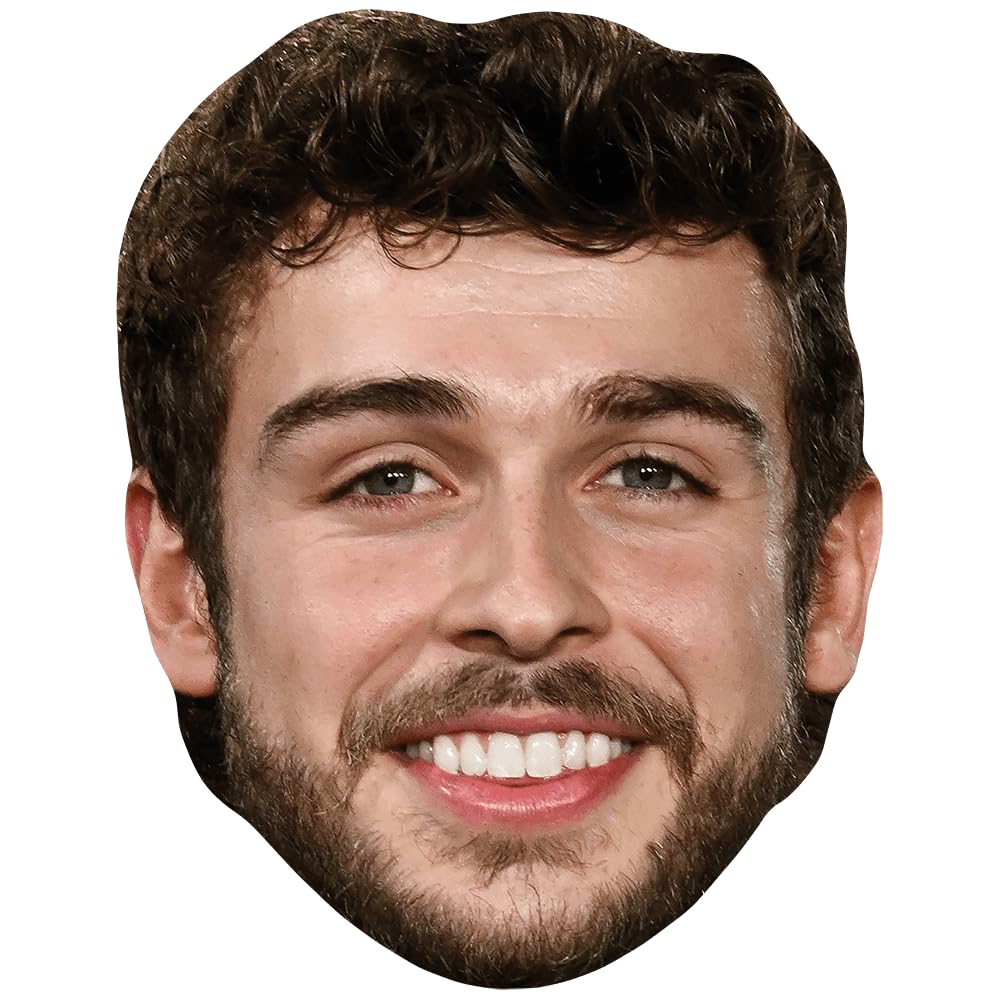 George Arthur Clarke (Smile) Celebrity Mask, Flat Card Face, Fancy Dress Mask