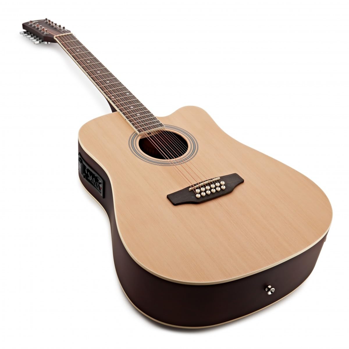 Gear4music Chitarra Elettroacustica Dreadnought 12 Corde