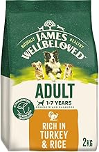James Wellbeloved Dog Adult Hypoallergenic Dry Food Turkey and Rice 2 kg