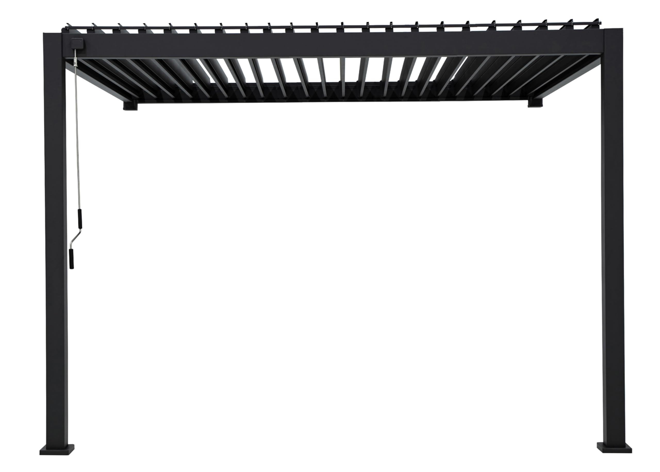 Green Spirit Pergola Lamellendach Pergola Pavillon Überdachung Mirador 3x4 Classic
