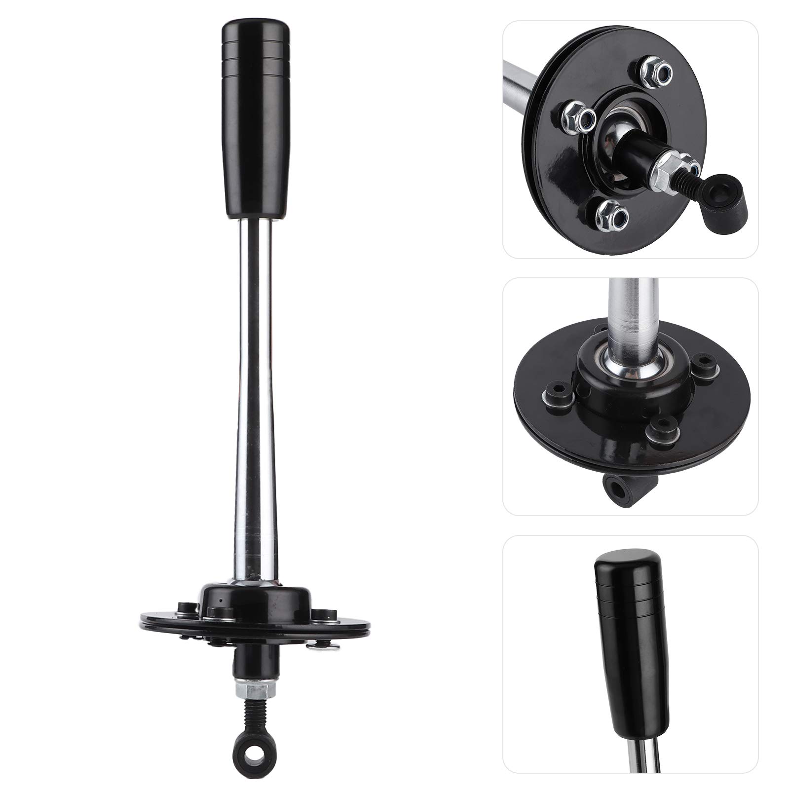 Perilla de Palanca de Cambios Corta Ajustable de Aluminio, Accesorio Modificado para Coche Serie 3/5 E30 E36 E46 E34 E39 Z3,Cañas de pescar y accesorios
