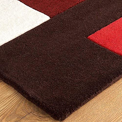 Image of Handmade Tufted Area Rug | Premium Carpets for Living Room & Bedroom - US Export Quality Home Decor Collection - 9x12 feet, Soft, Plush, and Long-Lasting
