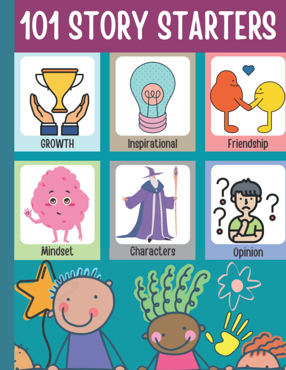 101 Story Starters For Teens: Story Writing Journal For Teens, Book Writing Kit For Kids 9-12 With Creative Story Prompts