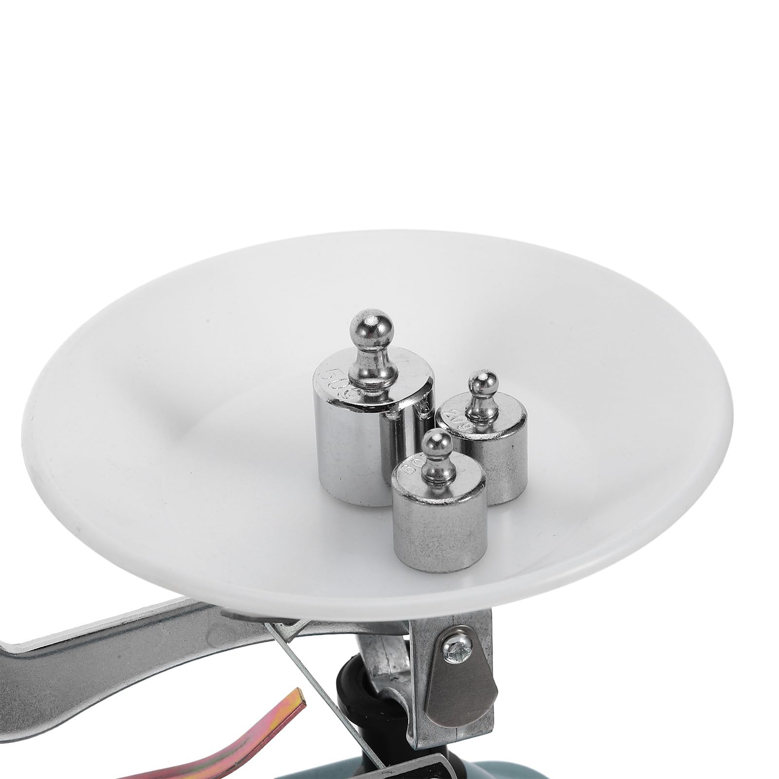 DOITOOL 500g Bilancia Piatto da Laboratorio Bilancia Trave da Banco per Aula Scientifica con Pesi di Calibrazione Strumento Didattico per Esperimenti Fisici e Chimici da Tavolo