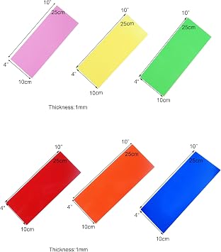 G10 Spacer 4 X 10 X 1/25 (100 x 250 x 1 mm) Handle Material for Knife Making Grips Scales