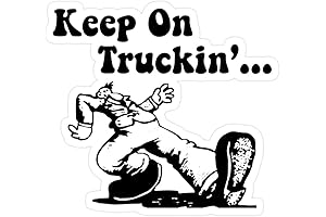 3-Pack Keep On Truckin Sticker Decals