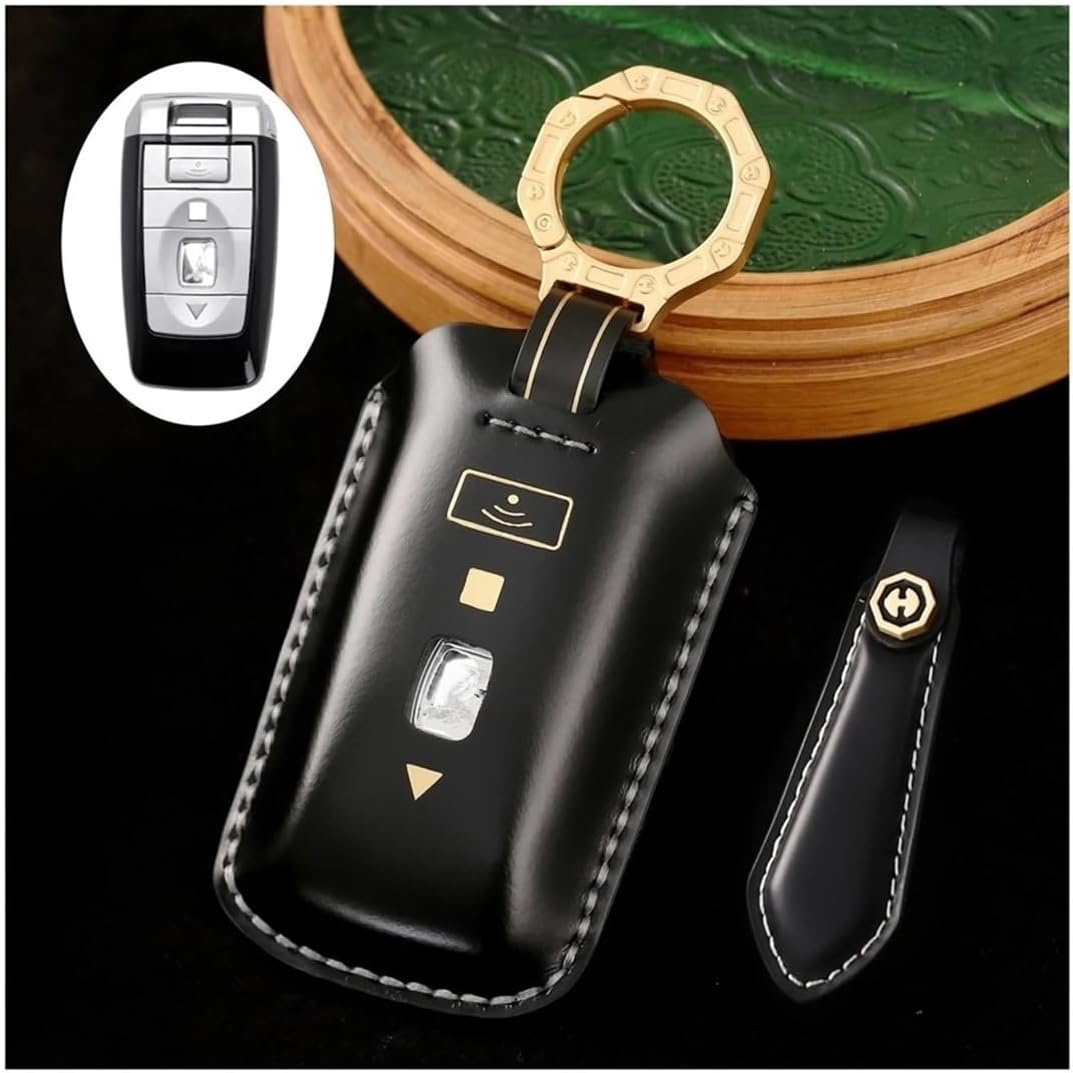 本革キーカバーケースリモート車ロールスロイスカリナンファントムガスト用カーアクセサリーキーホルダーホルダー(Style C)
