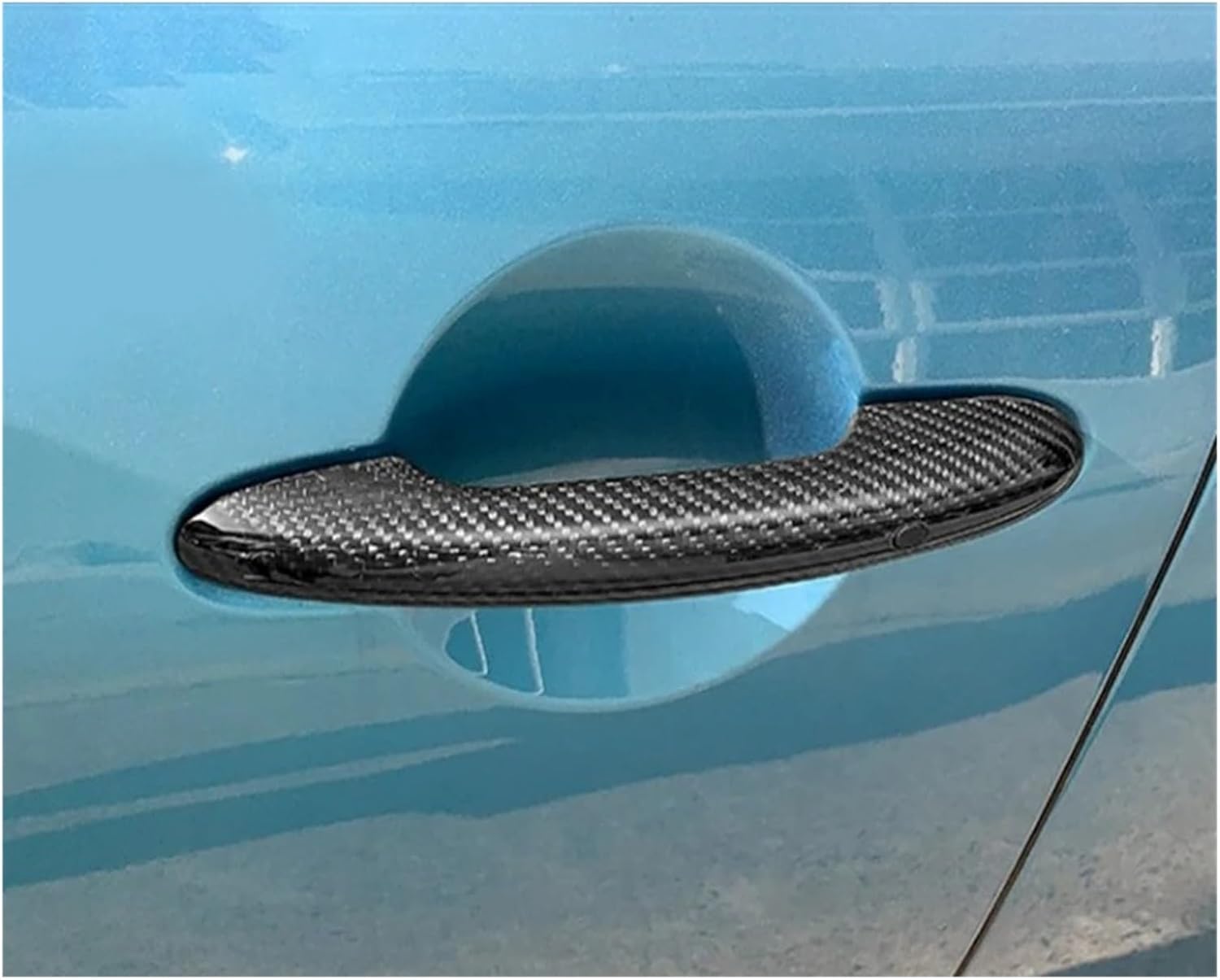 ミニ　F56 F56S F57 F57S ドライカーボン製 ドアハンドルカバー ミニ F56 F56S F57 F57S ドライカーボン製 ドアハンドルカバー ミニ