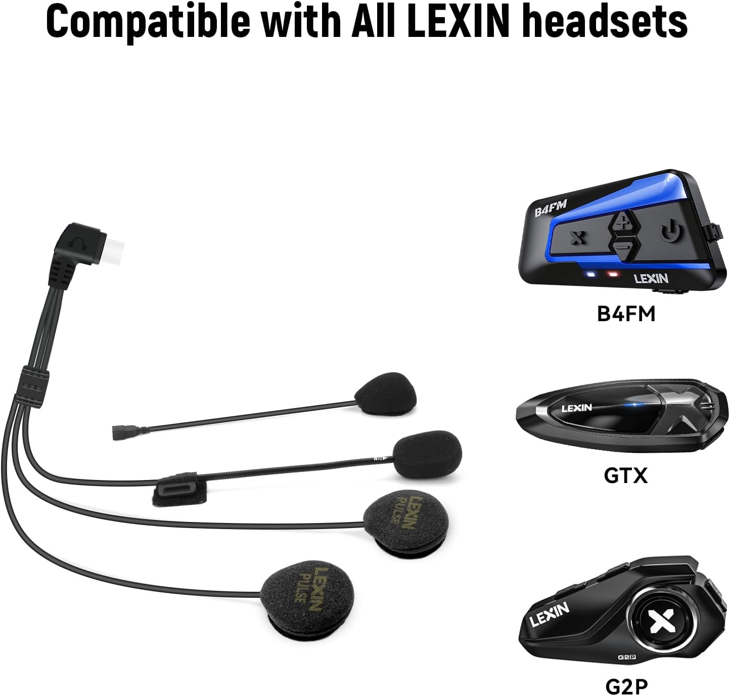 Lexin Motorcycle Helmet Wireless Speakers Lexin G16 LEXIN G1