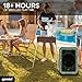 Gemini Sound MPA-2400 Waterproof Bluetooth Speaker, 240W, 10” Woofer, DSP Presets, LED Light Show, Mic/Guitar Inputs, Trolley Wheels, Built-in Battery – Perfect for Outdoor Events (Gray)