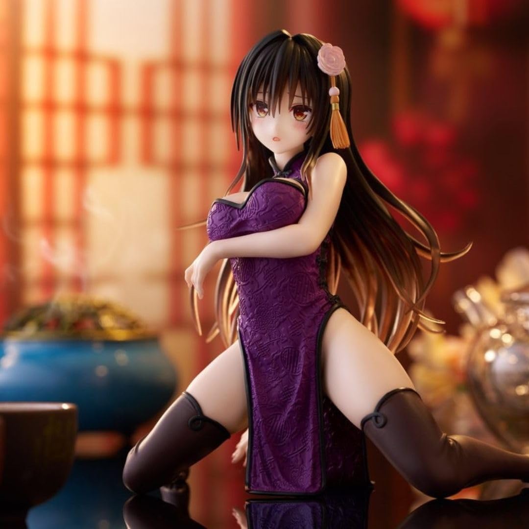 Desktop Cute 古手川唯 チャイナドレス リペイント フィギュア To LOVEる Desktop Cute 古手川唯 チャイナドレス フィギュア