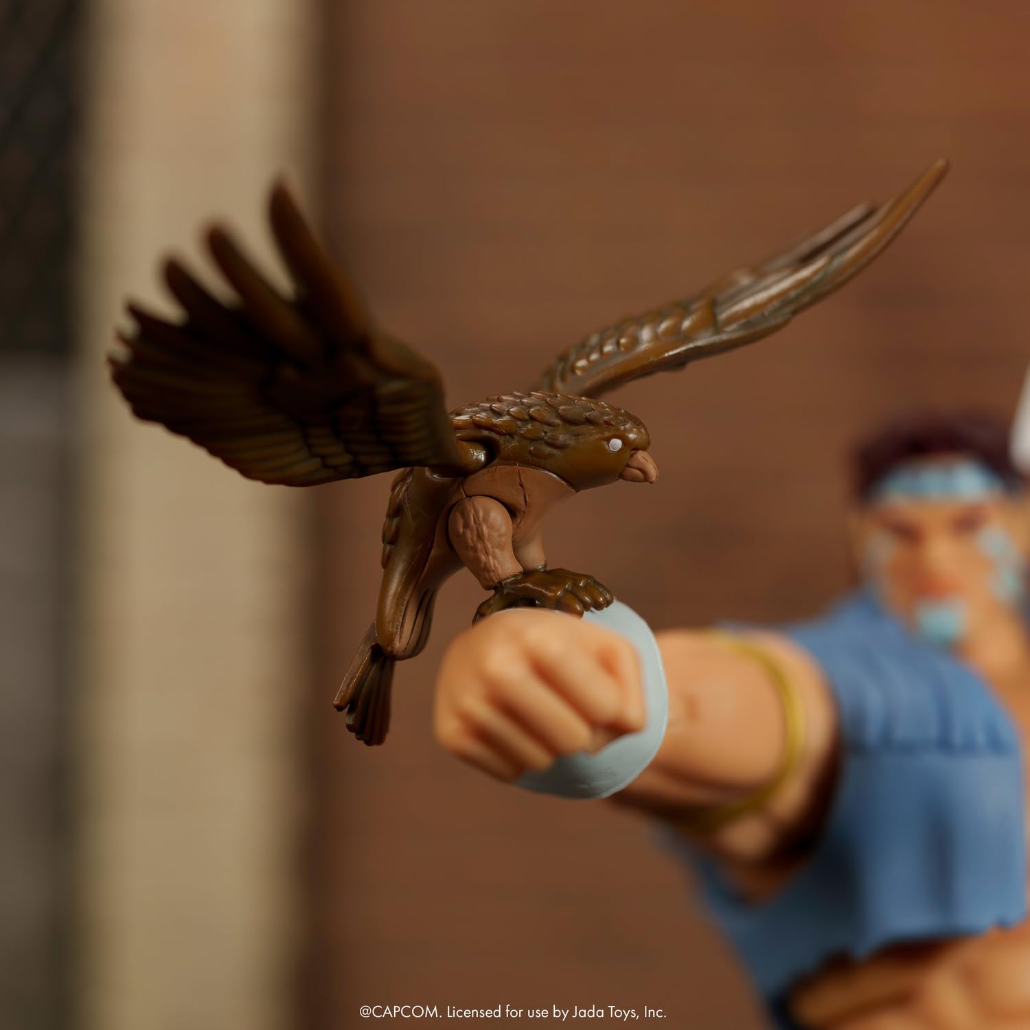 Jada Street Fighter II Figur T. Hawk, 17 cm, mit austauschbarem Zubehör, Sammelfigur Capcom, ab 13 Jahren (9335739314R00)