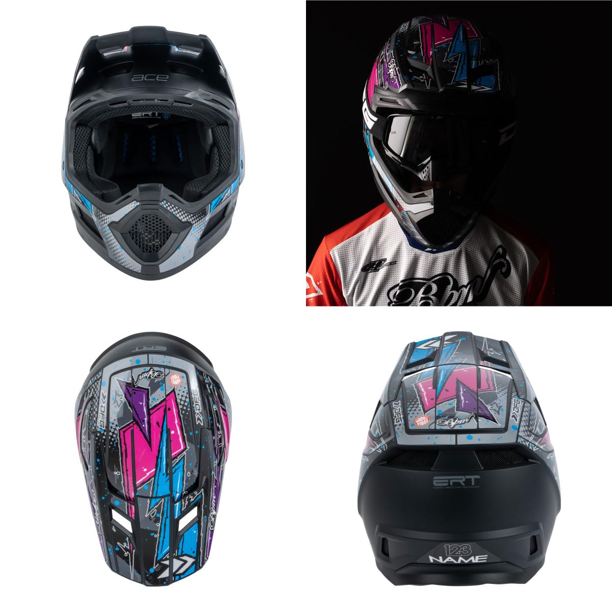 Amazon | ダートフリーク(Dirtfreak) DFG ヘルメットデカール BPM