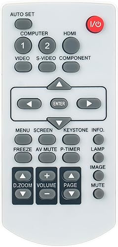 Miniatura 3 de Mando a distancia de repuesto -ALLIMITY- apto para proyector Panasonic 3LCD Control remoto N2QAYB000305 PT-LB51S PT-FW430 PT-LB51SU PT-FW100NTE