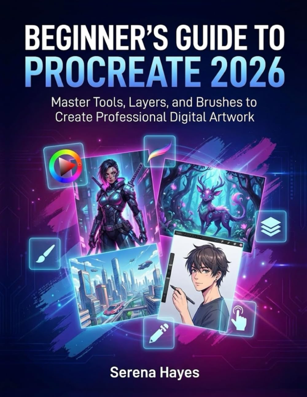 Beginner’s Guide to Procreate 2026: Master Tools, Layers, and Brushes to Create Professional Digital Artwork      Paperback – February 26, 2026