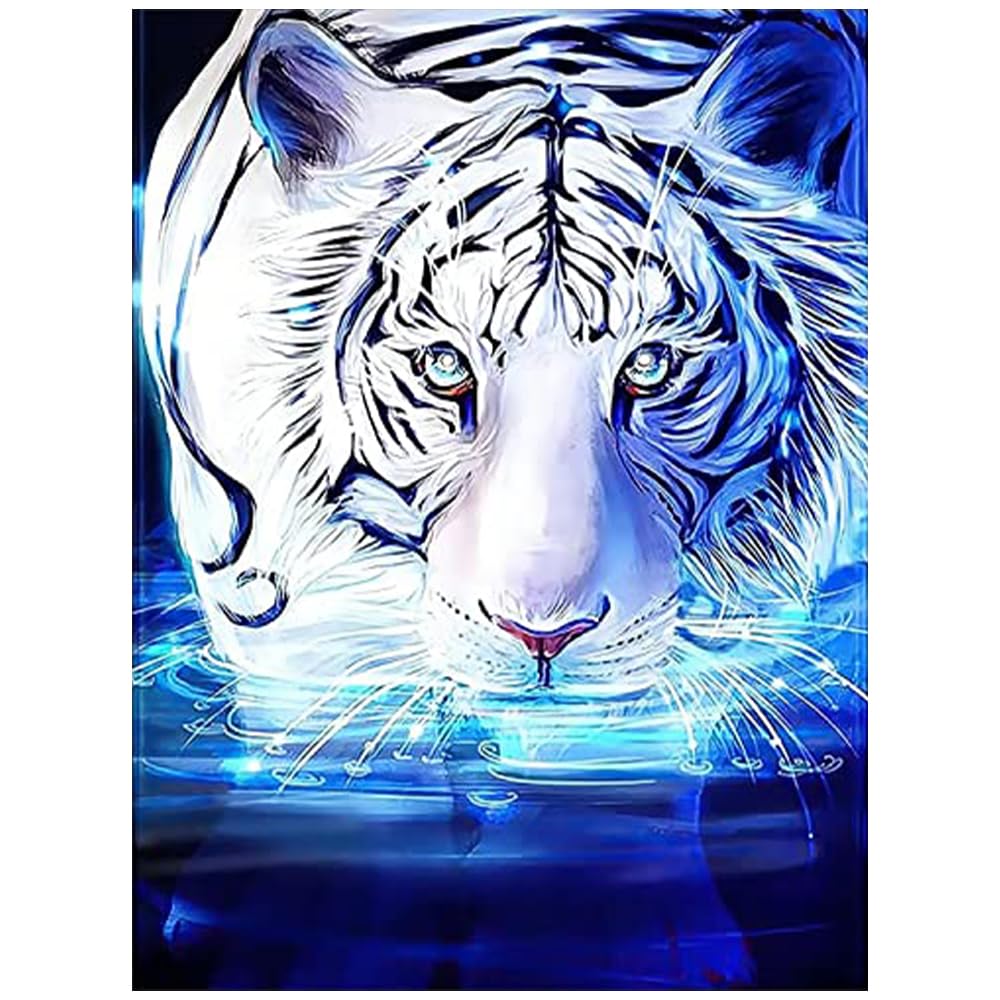 Hiuyavy 17 Diamond Painting Kits, 5D Full Drill Animal Gem Art Kits, Crystal Cross Stitch Craft, Crystal Rhinestone Embroidery Diamond Diy Paintings For Home Wall Decor 30X40cm