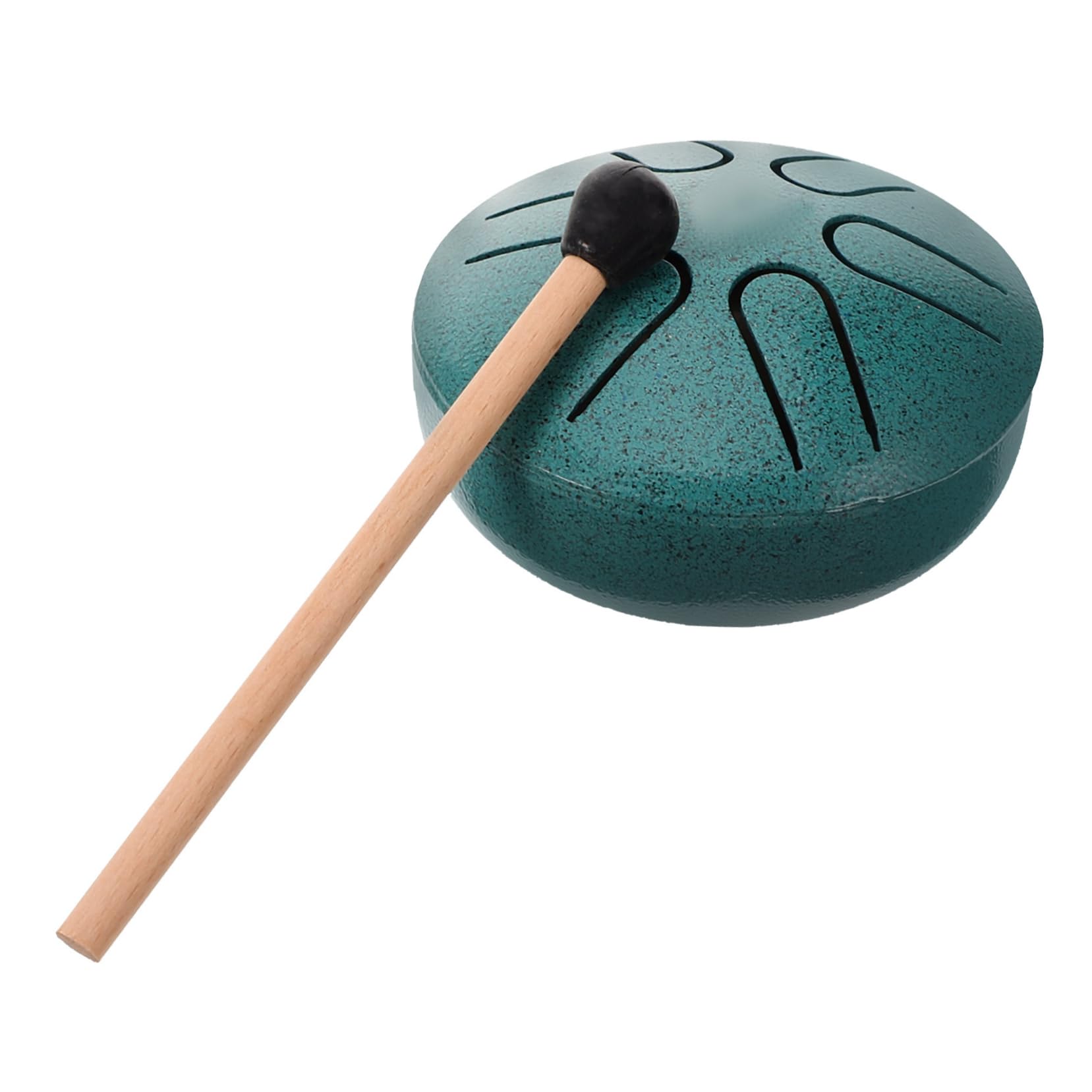 BESPORTBLE 1Set Tongue Drum Hand Drum Percussion Instruments Portable Ethereal Sound for Beginners Includes Drumsticks Accessories Durable