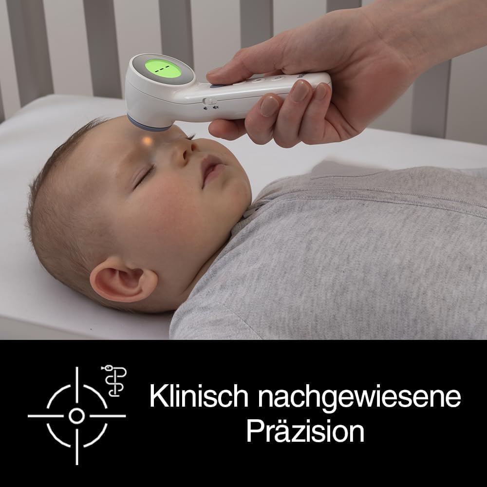Braun Sensian 7 Kontaktloses Stirnthermometer | Age Precision Technologie | 3-in1 | Farbcodiertes Digitaldisplay | Geeignet für Babys und Kinder | Die #1 Marke bei Ärzten(1) | BNT400