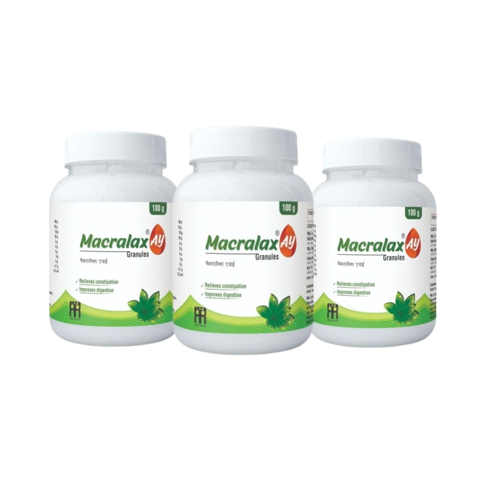 Ayurvedic Granules Powder – Sugar-Free Digestive Support for Regular Bowel Movement & Smooth Digestive Flow | Pack of 3 (100g Each)