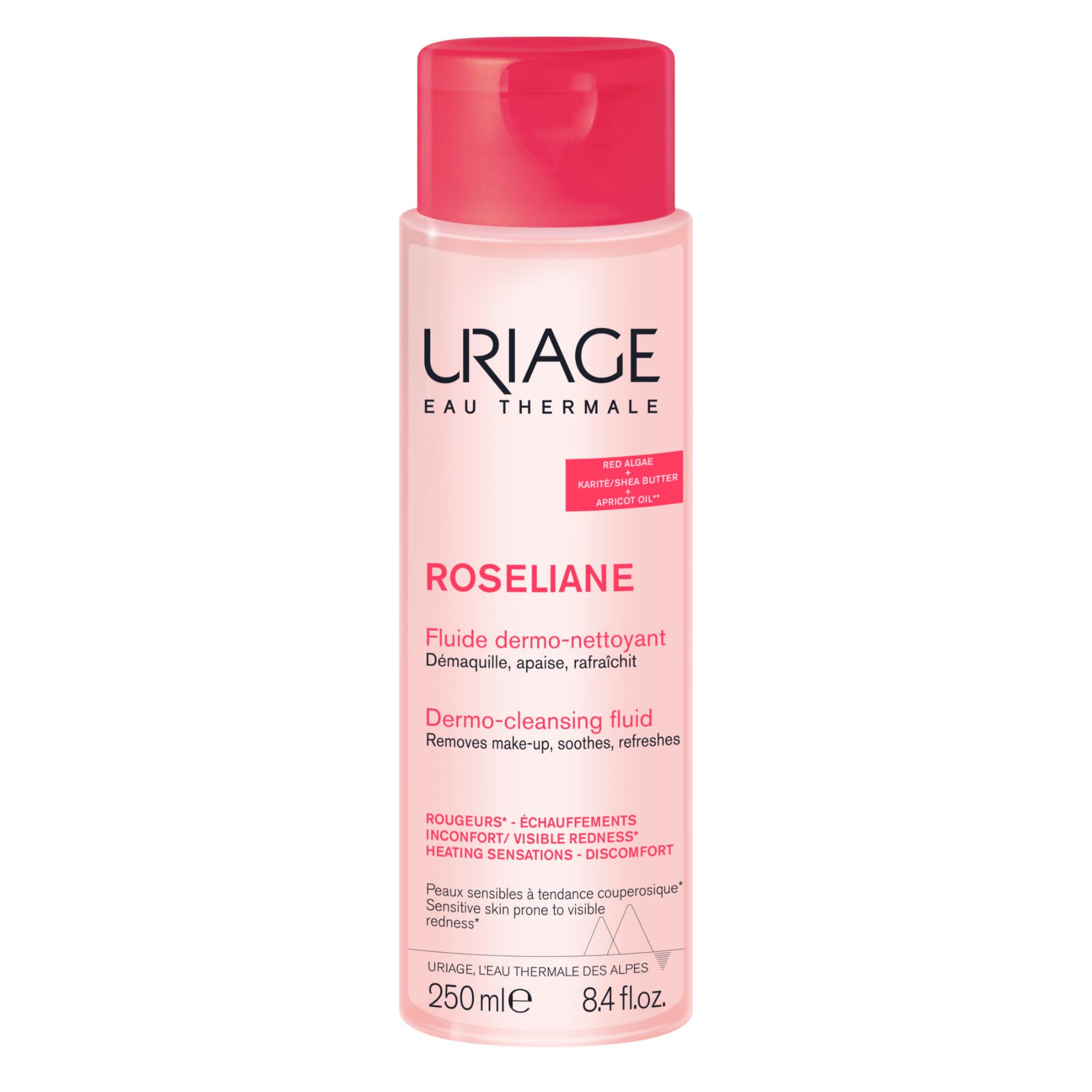 Uriage Roséliane Anti-Redness Dermo- Cleansing Fluid 250Ml