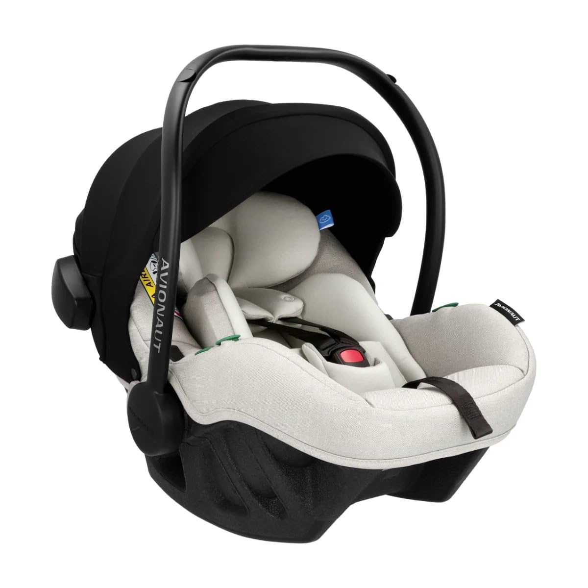 Avionaut Pixel Pro 2.0 C Siège Auto Bébé Groupe 0+ (0–13 kg, 40–86 cm)– Le Plus Léger du Marché, Ergonomique, Certifié AGR, Compatible ISOFIX (Beige)
