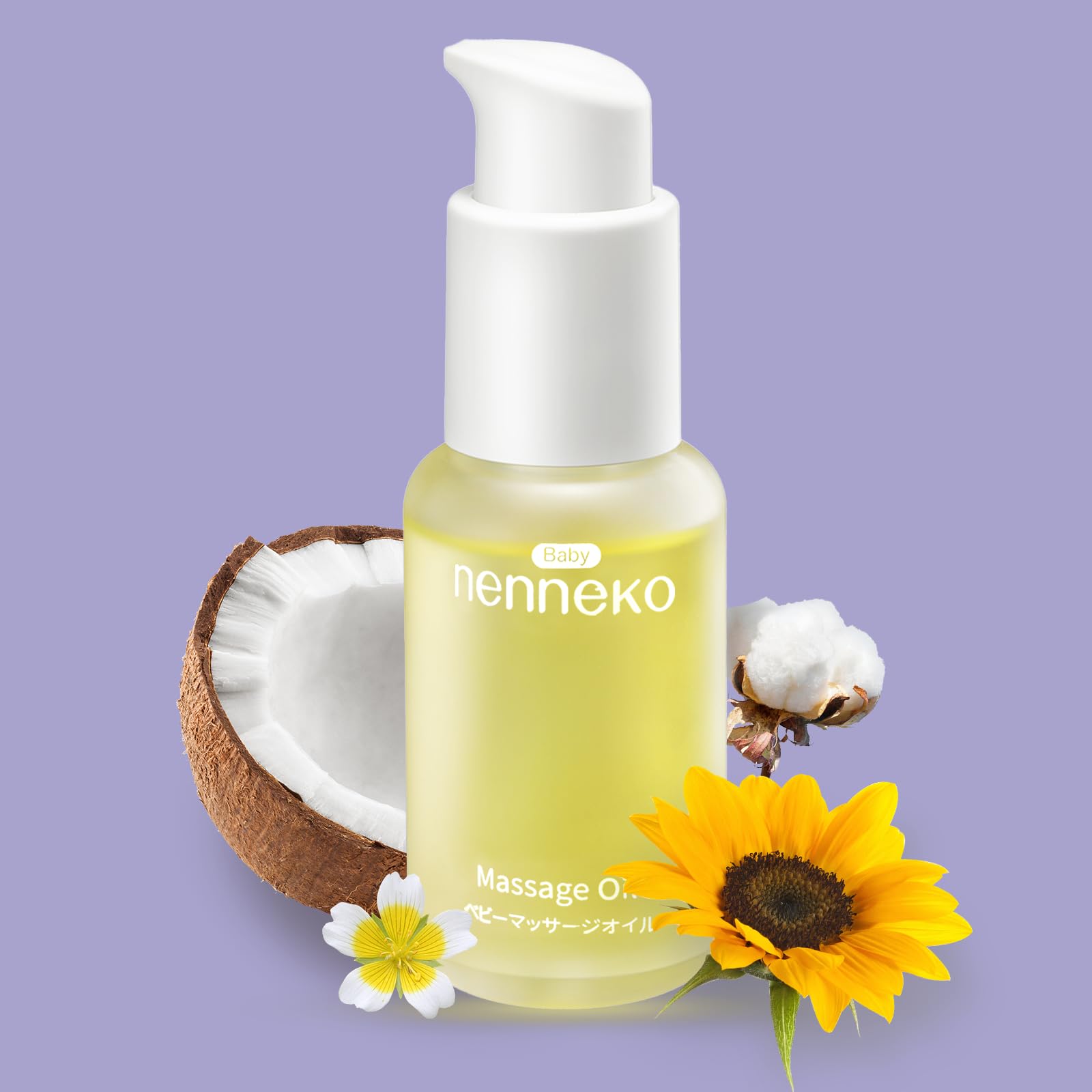 NENNEKO Baby Oil (45 mL)