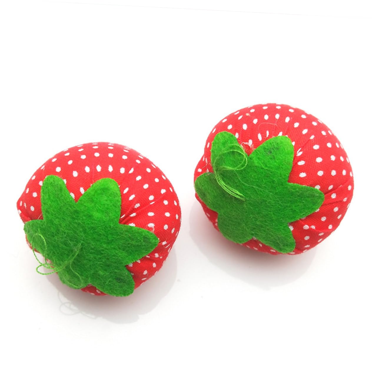 SHINEOFI 20piezas Alfiletero Forma De Fresa De Organizador De Agujas Para Manualidades Herramienta De Costura Para Cestas De Costura y Decoración