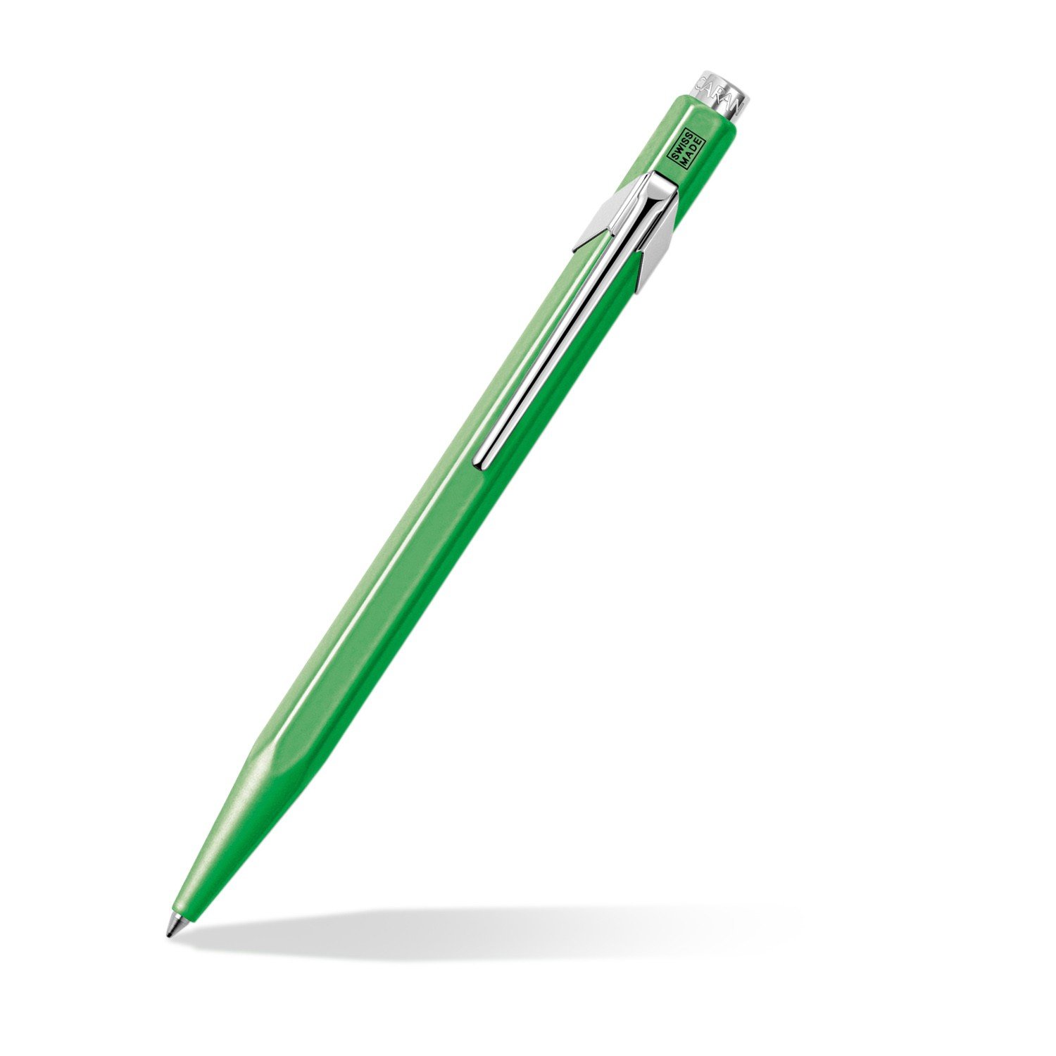 Caran Dache 849 Fluo Line Fluorescent Green Ballpoint Pen : Amazon