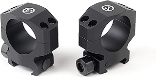 Athlon Optics Precision 30mm Medium Height Ring, Black (701003)