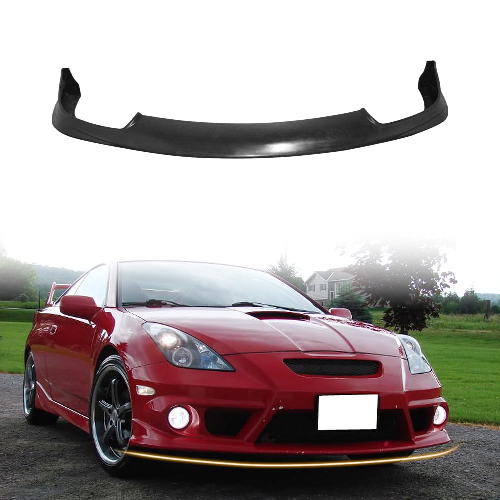 Amazon.com: MODILOVER Front Bumper Lip Spoiler, Compatible with 2000-2002 Toyota Celica, PU Black JDM Style Add-on Front Splitter Air Dam Chin Protector : Automotive Amazon.com: MODILOVER Front Bumper Lip Spoiler, Compatible with 2000-2002 Toyota Celica, PU Black JDM Style Add-on Front Splitter Air Dam Chin Protector : Automotive