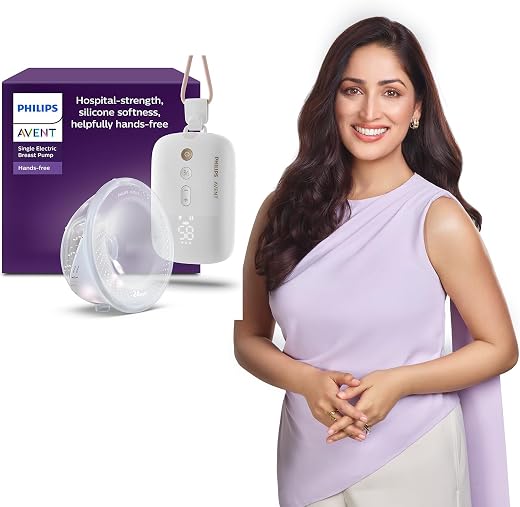 Philips Avent Hands-Free/Wearable Electric Breast Pump | Quiet Hospital Grade Motor | Mimicks Baby's Drinking Rhythm | 8 s...