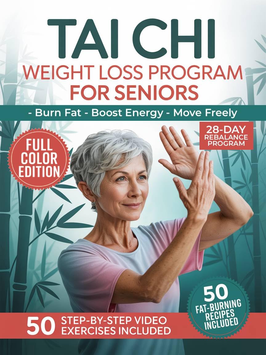 Tai Chi Weight Loss Program for Seniors: Burn Fat, Boost Energy, Move Freely with Gentle Routines that Reduce Belly Inches, Ease Joint Stiffness, and Help Seniors Regain Balance, Find Calm