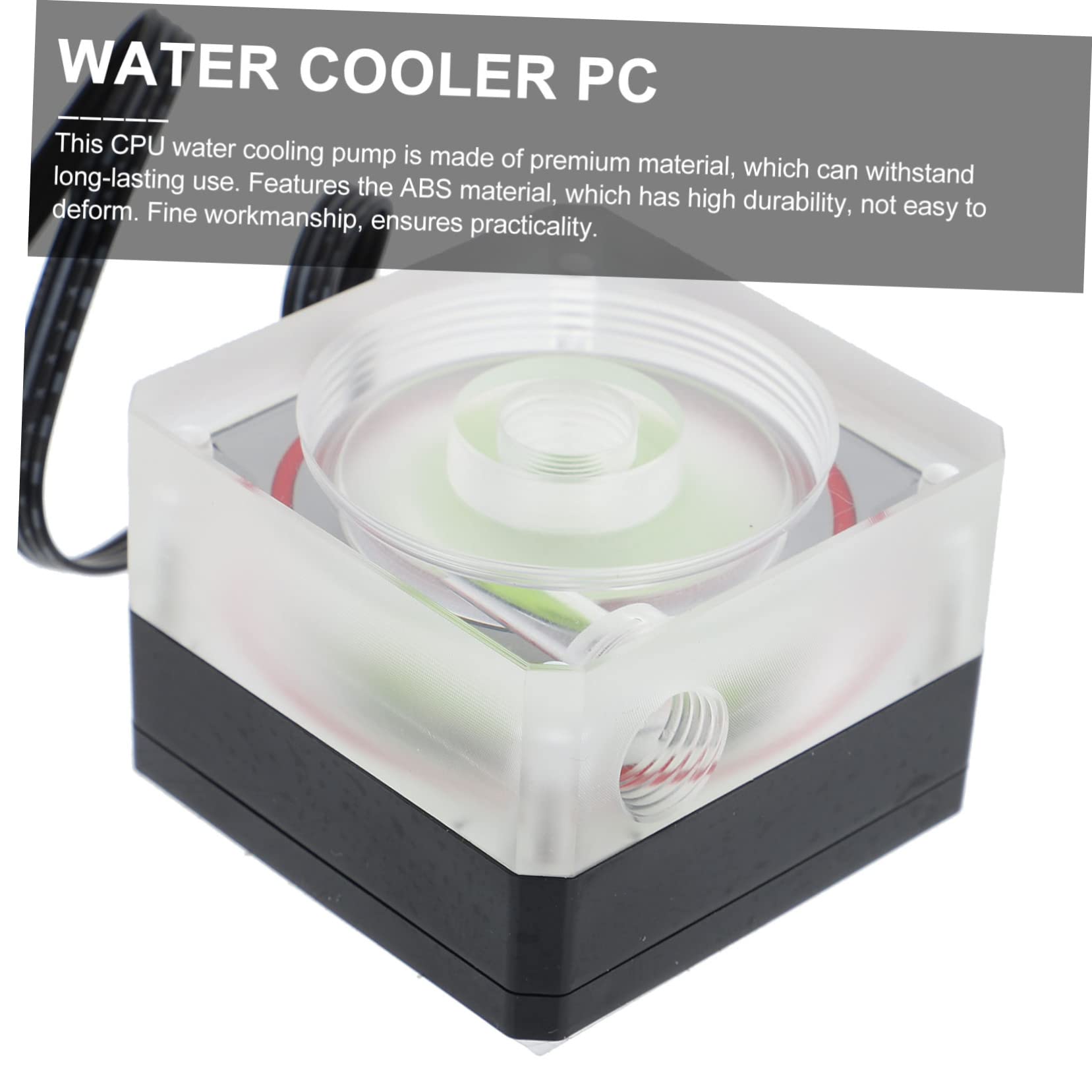 Artibetter Kit Raffreddamento Liquido Cpu Con Pompa Dissipatore Compatto Per Computer Design Professionale e Facile Installazione Per Appassionati