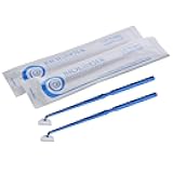 Biologix 100PCS Cell Culture Scraper, Multi-Position 18cm Handle Cell Scraper, Sterile, Individually Packaged, Polyethylene, Non-Pyrogenic