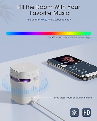 Miniatura 2 de Cargador inalámbrico magnético, estación de carga 2 en 1, altavoz Bluetooth, para iPhone 151413ProMaxPlus, Airpods 32Pro, regalo ideal para mujeres