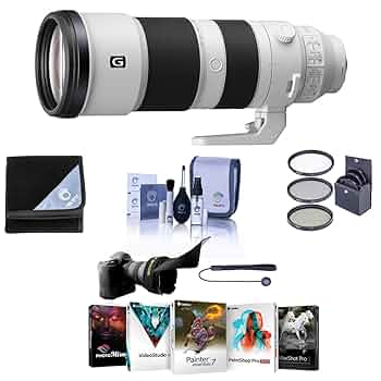 SONY FE200-600 5.6-6.3 G OSS レンズフィルター付き Sony FE 200-600mm f/5.6-6.3 G OSS Lens