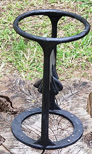 EPOARTIST Kindling Splitter, Firewood Splitter, Cast Iron Wood Splitting Tool, Manual Log Splitter Wedge