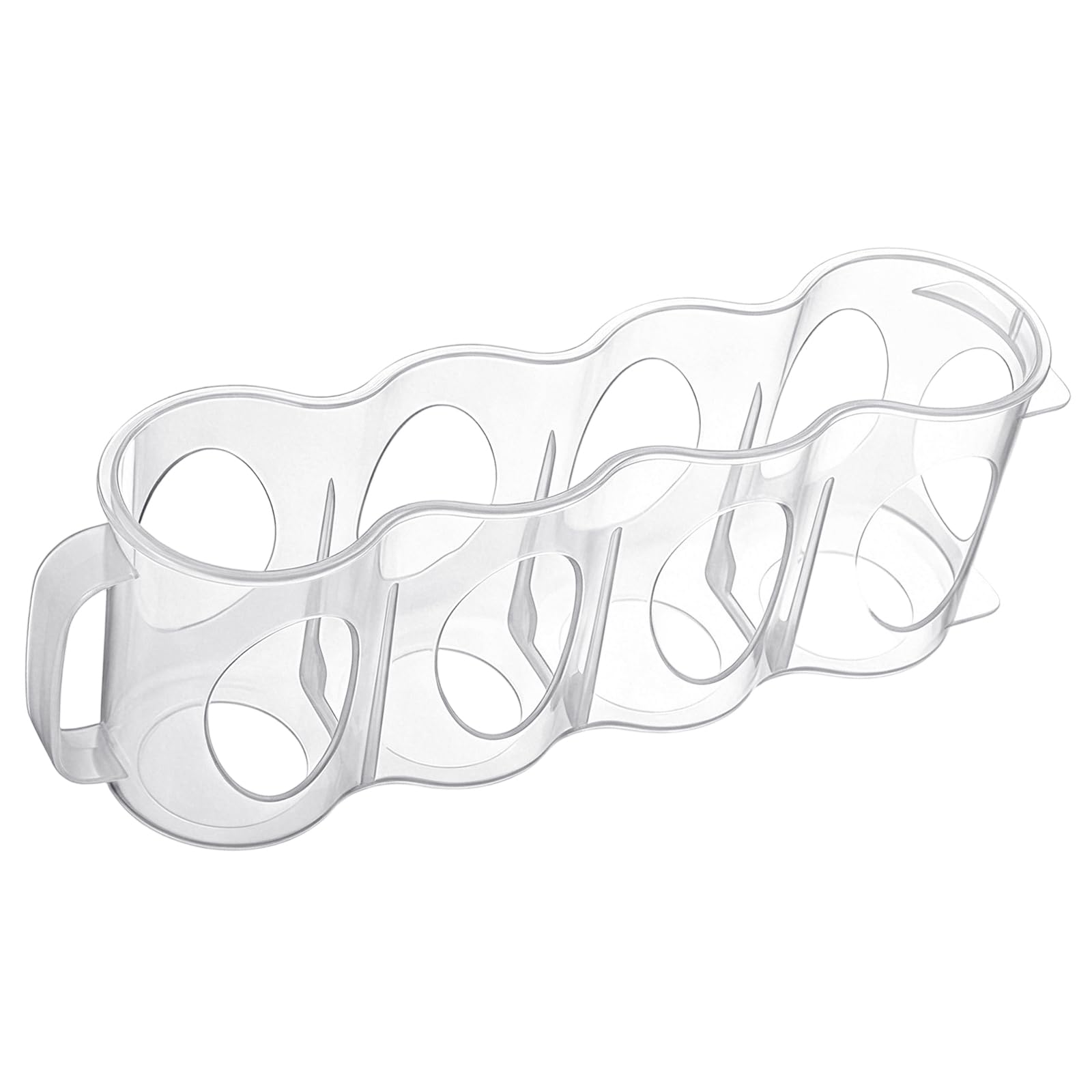Xjdzineq Modern Stacking Can Organizers with Clear Body and Sturdy Construction for Home or Parties Kitchen Refrigerator Planner