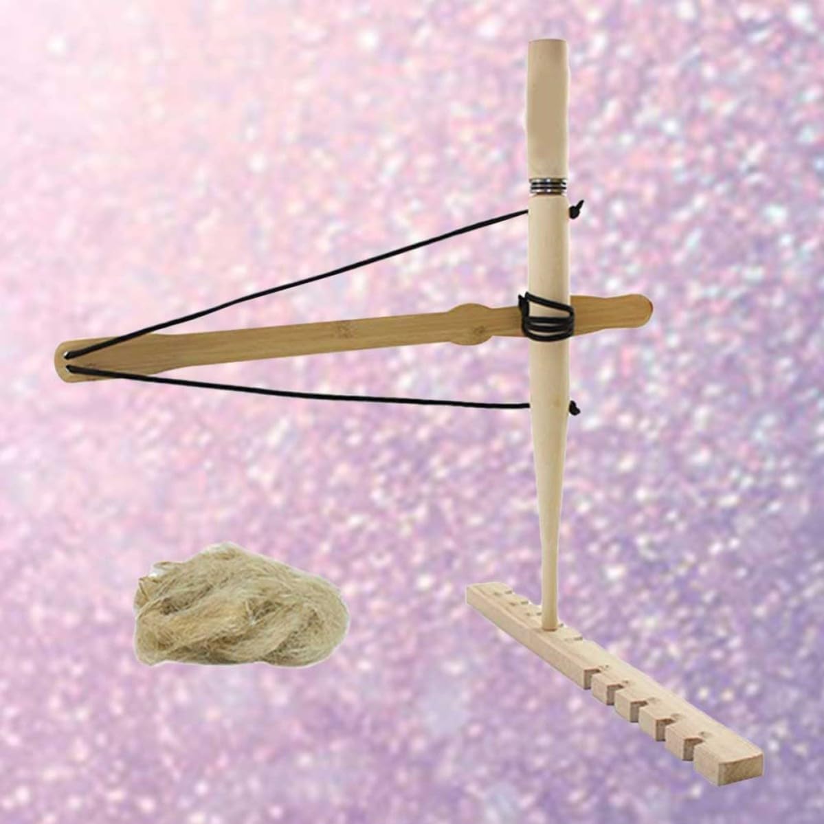 VICASKY Drill Fire Starter Kit Wooden Friction Tool for Survival Practice