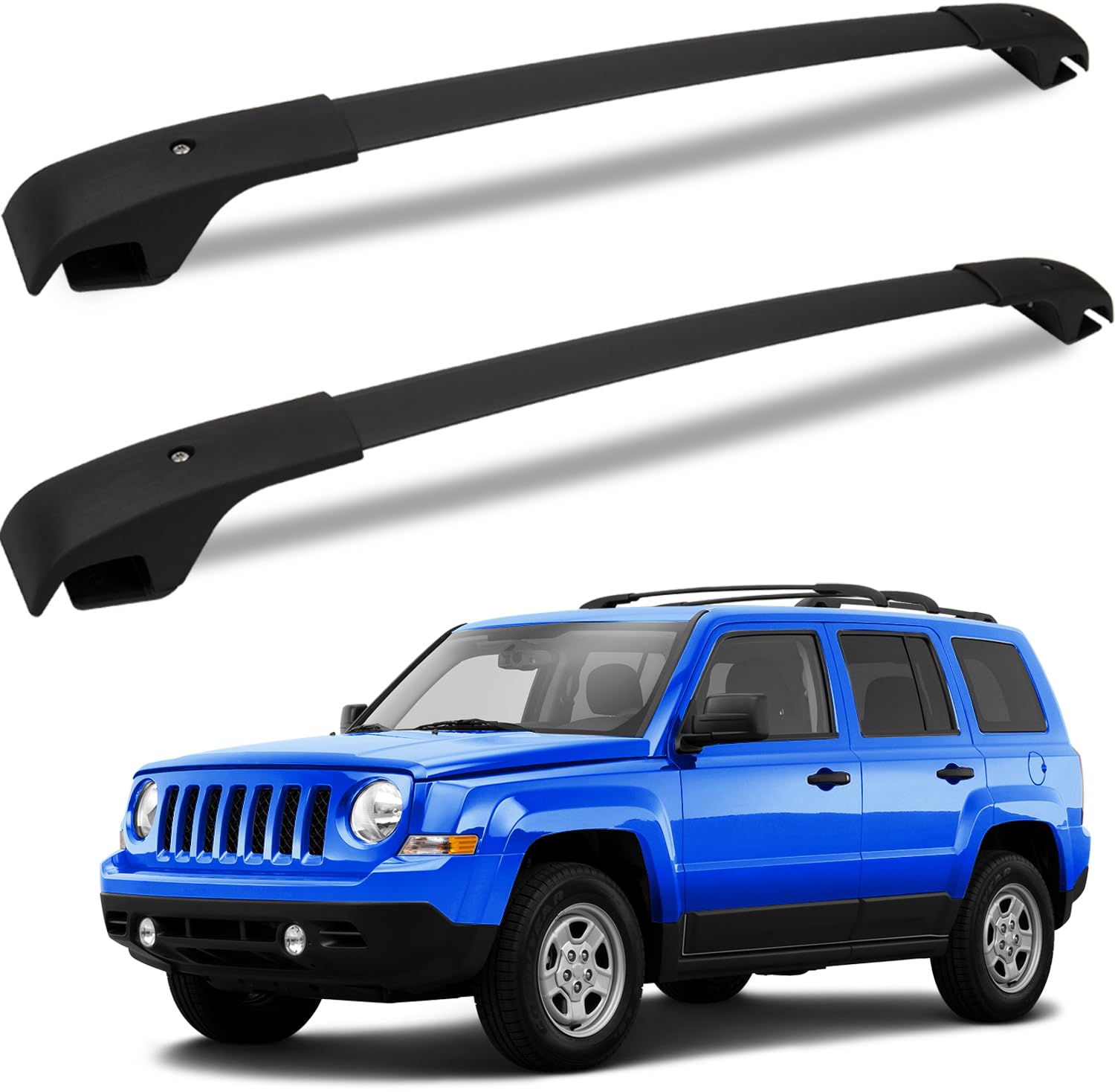 Amazon | FengYu ルーフラック クロスバー Jeep Patriot 2007-2017 