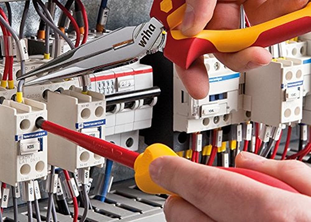 Wiha 38020 Super 7 VDE - Kit de herramientas, multicolor