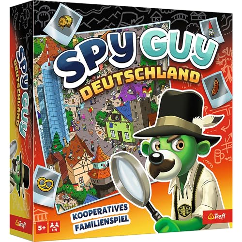 Jeu Spy Guy Allemagne Trefl plateau géant monuments allemands et symboles célèbres