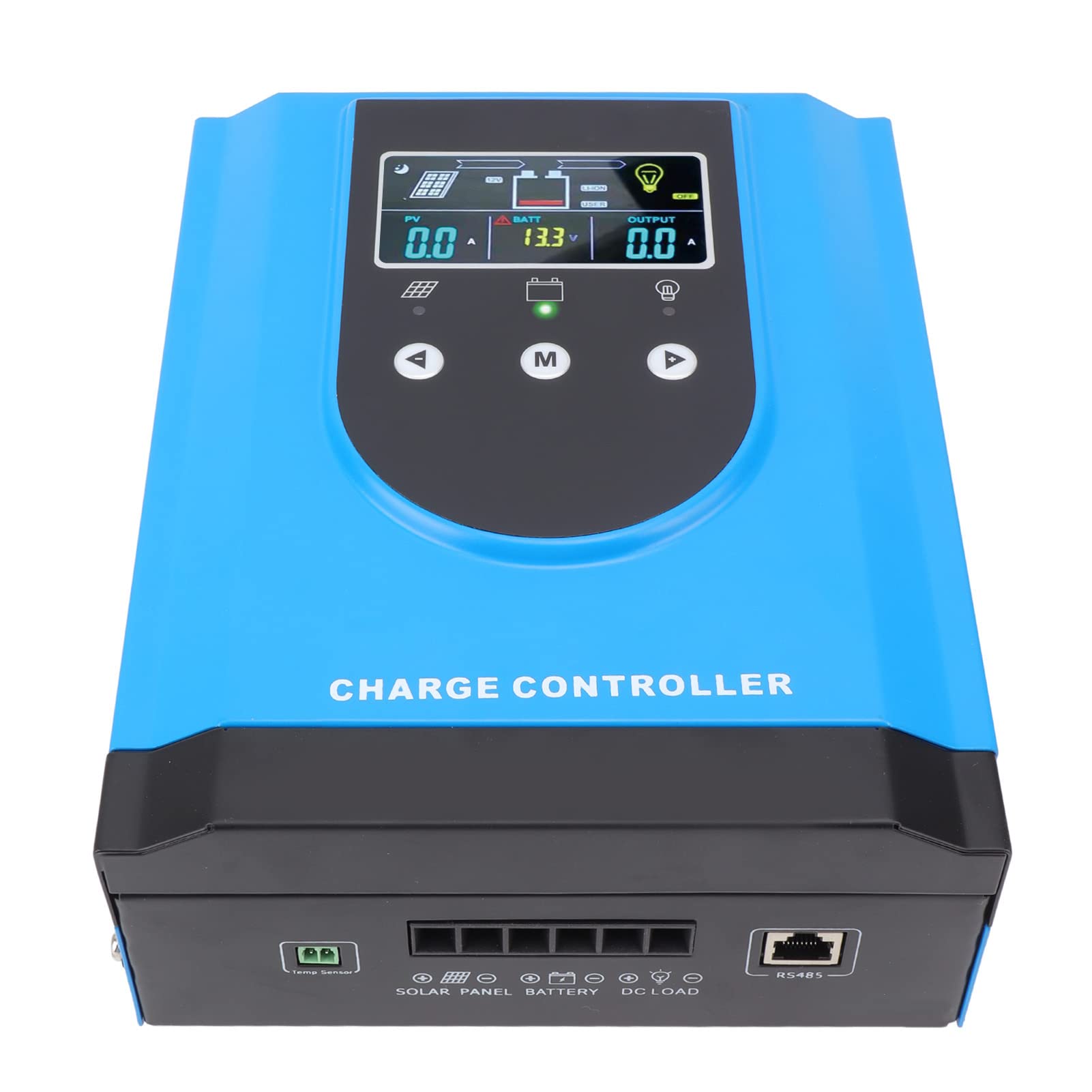 Controlador de Carga Solar MPPT 30A Regulador Eficiente Compacto