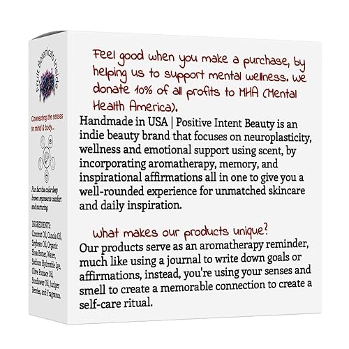 Miniatura 4 de Positive Intent Beauty Barra de jabón de manos violeta y melón, limpieza suave con bayas exfoliantes, nutre y suaviza la piel, para todo tipo de