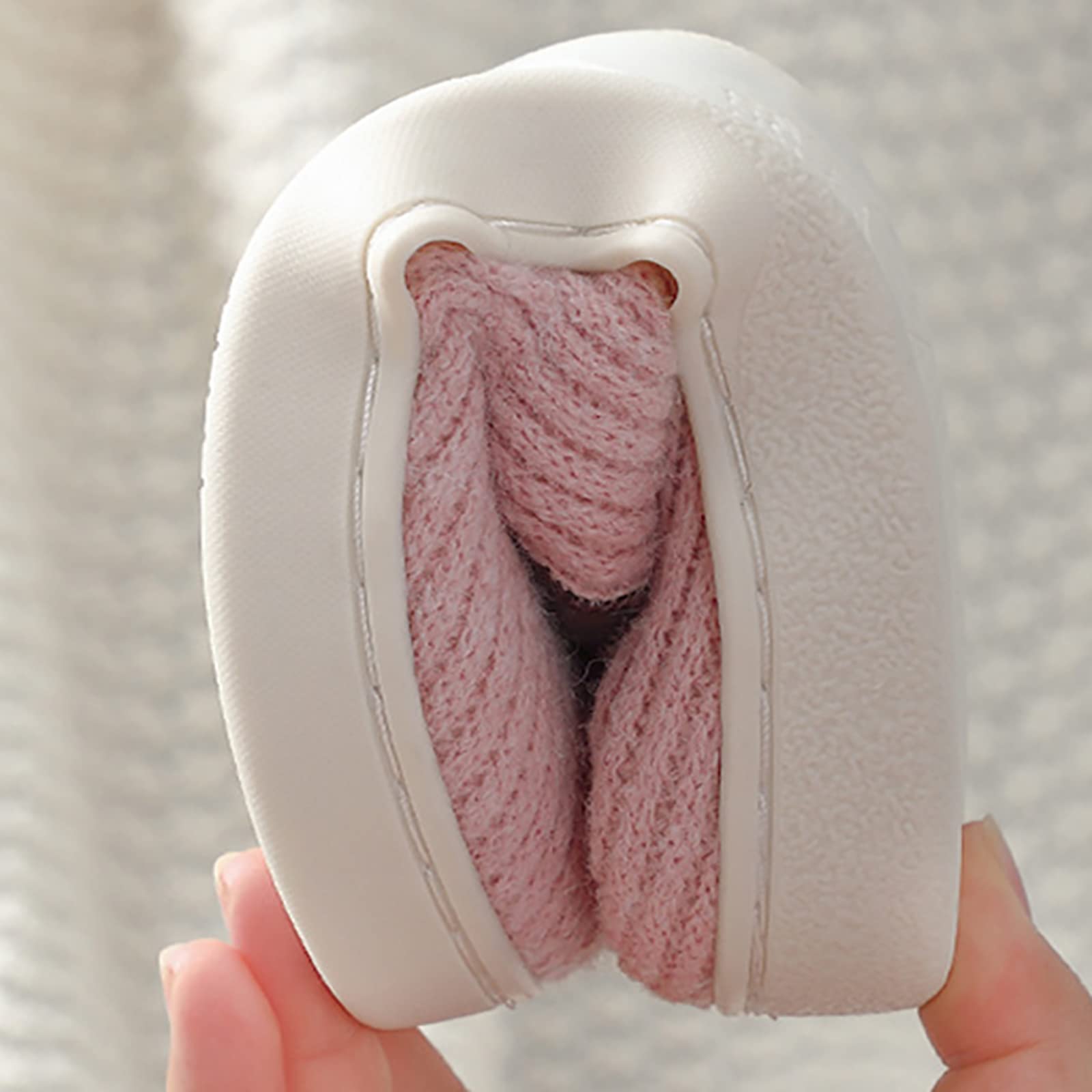 Generic Zapatillas de estar por casa para mujer, cálidas, cómodas, pantuflas de espuma viscoelástica, suaves y antideslizantes