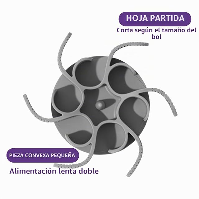 Foto 3 de 7 de deegbbyi Comederos Lento Perros Ntideslizante Comedero Alimentación Lenta
