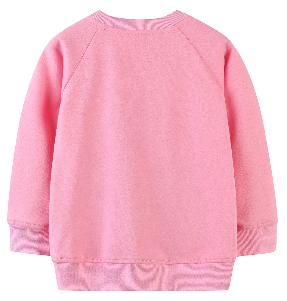 TEDD Sudaderas Niña Unicornio Camiseta Manga Larga 100% Algodón Jersey sin Capucha para Nina 1-12 años — view 3